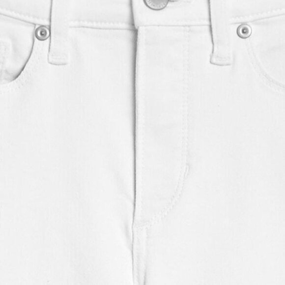 Banana Republic Mid Rise SCULPT Skinny Jeans White Size 10/30 LONG RETAIL $100 - Picture 4 of 5